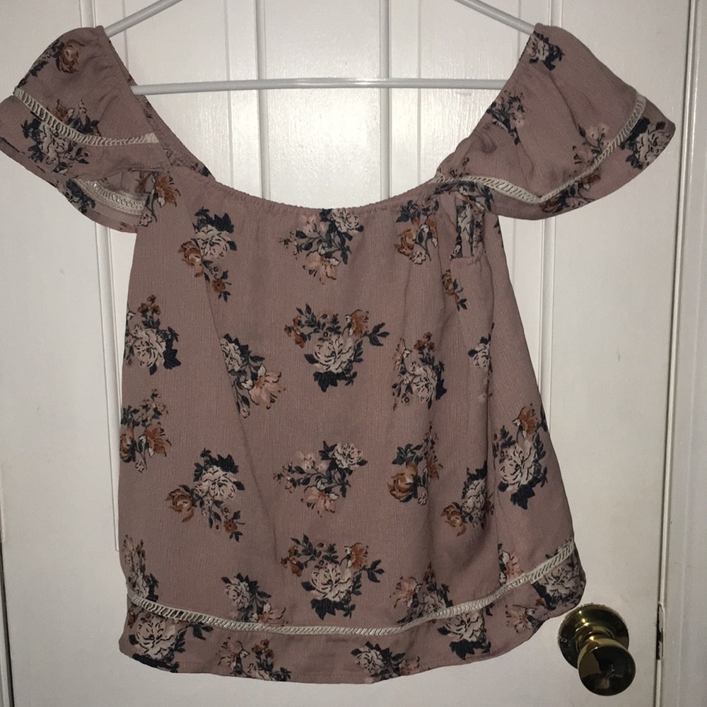 Off the shoulder shirt